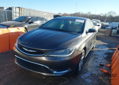2015 Chrysler 200 Limited z USA, uszkodzony, nr VIN 1C3CCCAB4FN653646